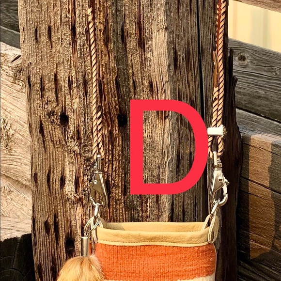 Diamond J Leather Bags Cowgirl Western Ranch Saddle Blanket Leather